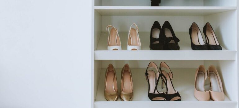Shoes in the closet
